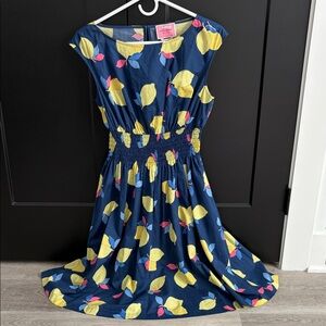 Colorful Kate Spade Dress with Lemon Print
